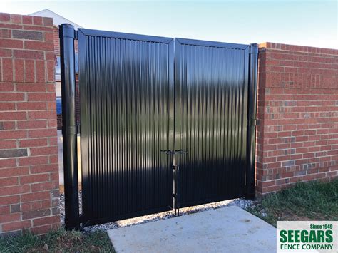 gates for dumpster enclosure